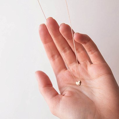 Золоте кольє "Сердечко" кол02142 №3