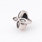 Серебряный шарм "Клевер" 132110 от ювелирного магазина Оникс