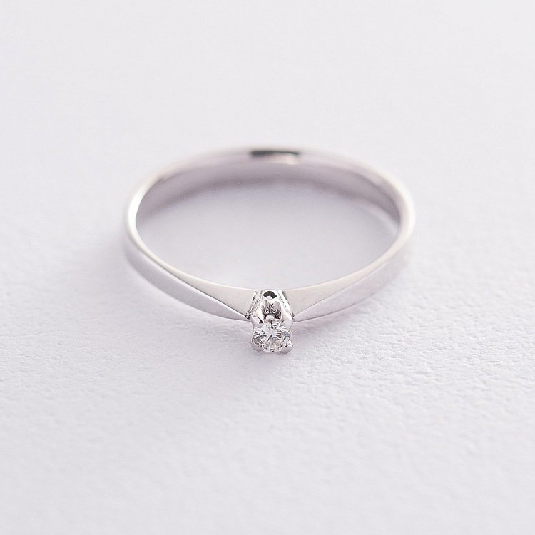 Золотое кольцо (бриллиант) кб1-4460 от ювелирного магазина Оникс