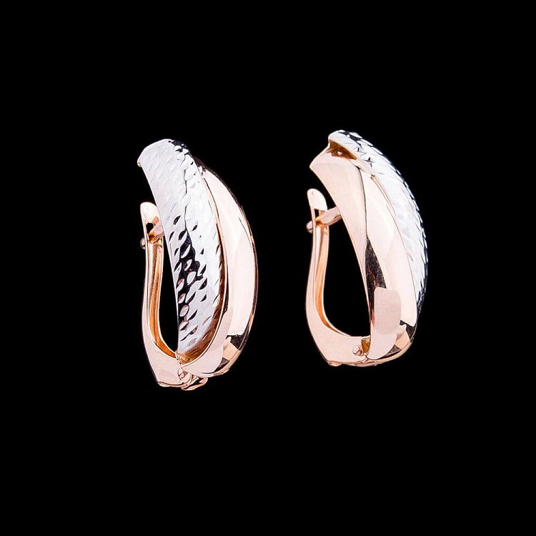 Золоті сережки с03919 від ювелірного магазину Онікс