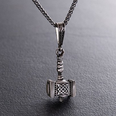 Срібний кулон "Молот Сварога" 218 №21