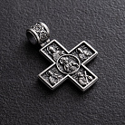 Серебряный крест "Иисус Христос с изображением святых" 7608 от ювелирного магазина Оникс - 2
