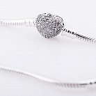 Срібний браслет "Сердечко" для Шарм 14987 от ювелирного магазина Оникс - 5