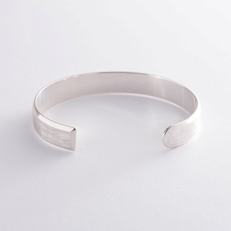 Жорсткий браслет зі срібла 141433 від ювелірного магазину Онікс - 1