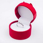 Помолвочное кольцо с бриллиантами кб03032 от ювелирного магазина Оникс - 4