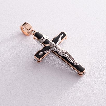 Православний золотий хрест "Розп'яття" 129742422