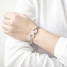 Срібний браслет з фіанітами 14764 от ювелирного магазина Оникс