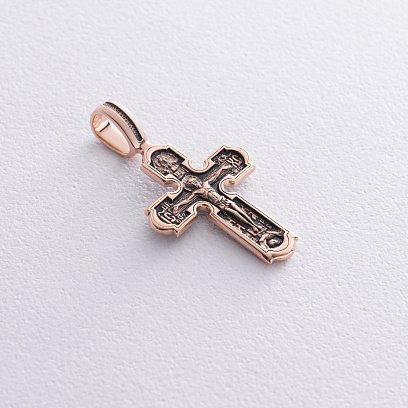 Золотий хрест "Розп'яття" п03865 №6