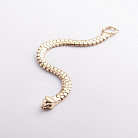 Браслет "Пантера" у жовтому золоті б05818 от ювелирного магазина Оникс - 2