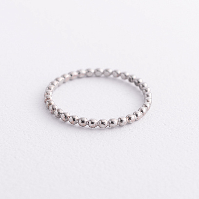 Серебряное кольцо "Шарики" 901-00934 №2