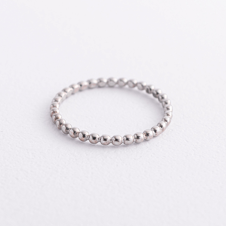 Серебряное кольцо "Шарики" 901-00934 от ювелирного магазина Оникс - 1