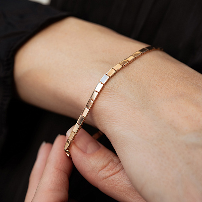 Браслет "Aria" в красном золоте б05708 №12