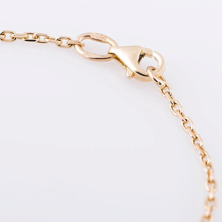 Золотий браслет "Конюшина" б02760 від ювелірного магазину Онікс - 2