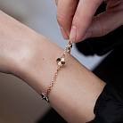 Золотой браслет "Клевер" б05798 от ювелирного магазина Оникс - 3