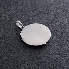 Срібний кулон "Лев" (можливе індивідуальне гравіювання) 1224 от ювелирного магазина Оникс - 5