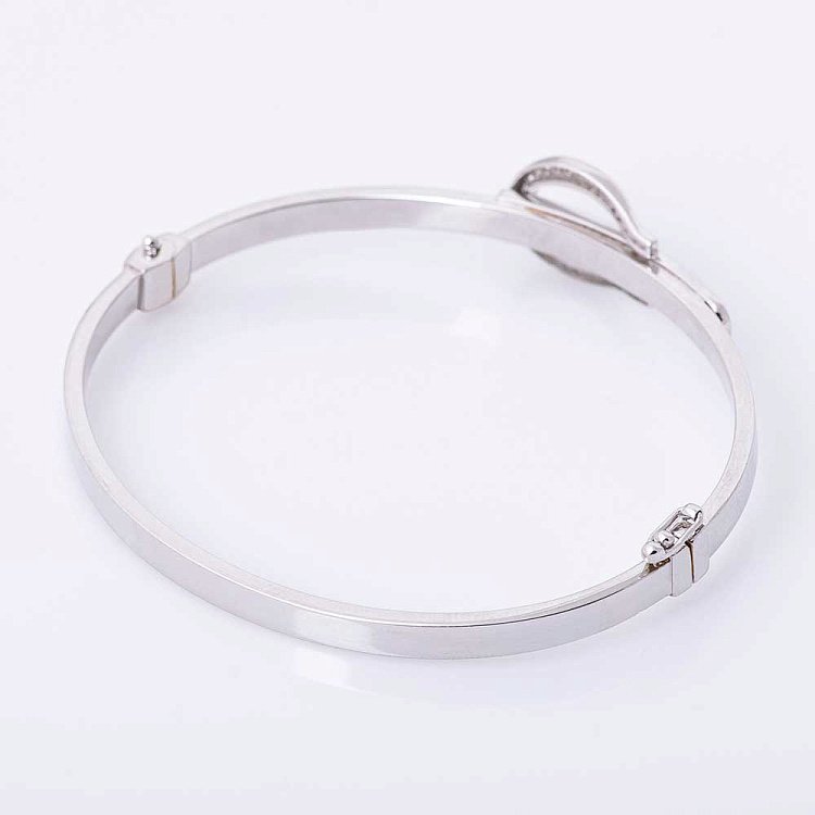 Золотой браслет-ремень (фианиты) б02329 от ювелирного магазина Оникс - 2