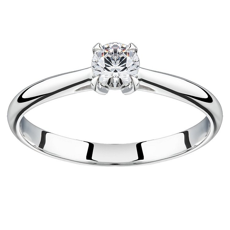 Золотое помолвочное кольцо с бриллиантом zbekdg1 от ювелирного магазина Оникс - 2