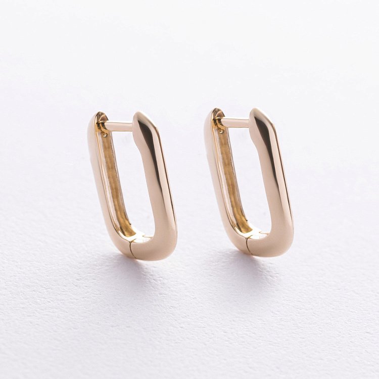 Сережки "Етель" у жовтому золоті с08736 від ювелірного магазину Онікс