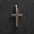 Срібний хрестик з чорнінням 132700ч от ювелирного магазина Оникс - 6