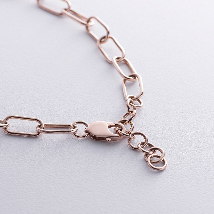 Колье "Свобода" в красном золоте кол01709 от ювелирного магазина Оникс - 5