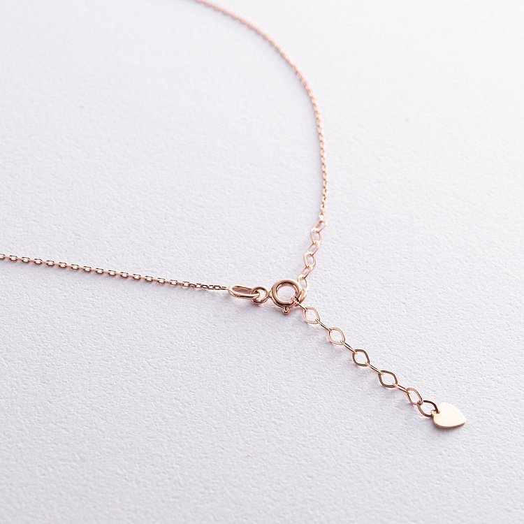 Золотое колье "Украинка" (синие и желтые фианиты) кол02320 от ювелирного магазина Оникс - 8