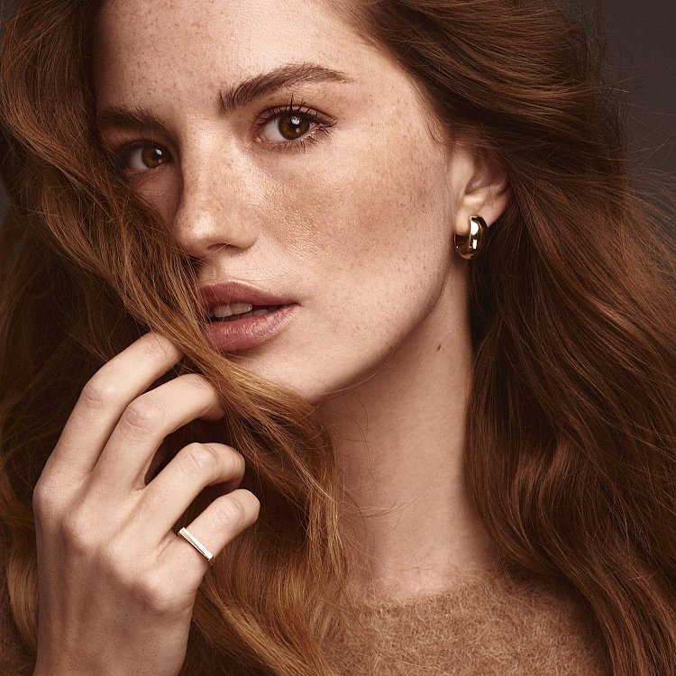 Серьги в желтом золоте "Грация" с06690 от ювелирного магазина Оникс - 8