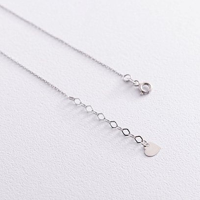 Кольє "Політ над хмарами" в білому золоті (можливе гравіювання) кол01931 №3