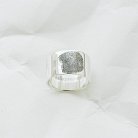 Серебряное кольцо с гравировкой "Отпечаток" 112143отп от ювелирного магазина Оникс - 1