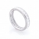 Серебряное кольцо "Комета" с фианитами 112094 от ювелирного магазина Оникс