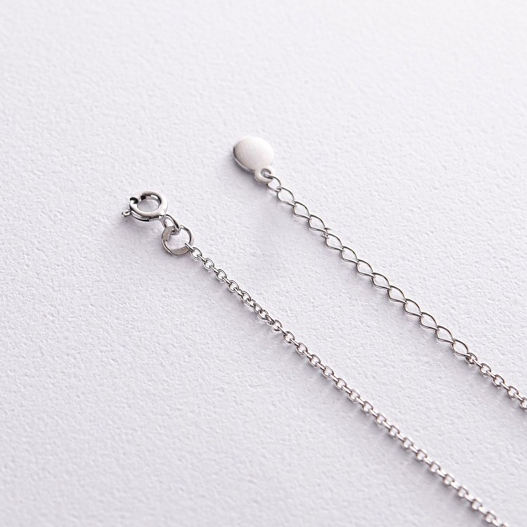 Срібне кольє "Хрестик" 1104 від ювелірного магазину Онікс - 4