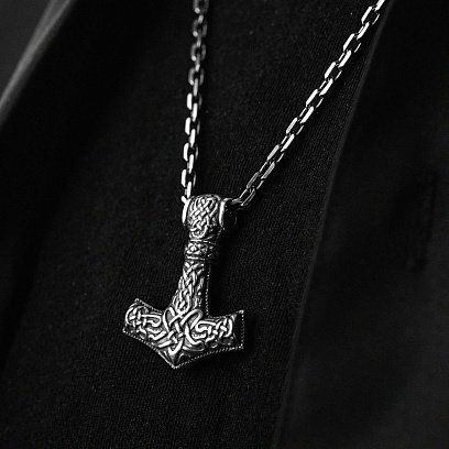 Серебряная цепочка (якорное плетение) ЧС10222 №4