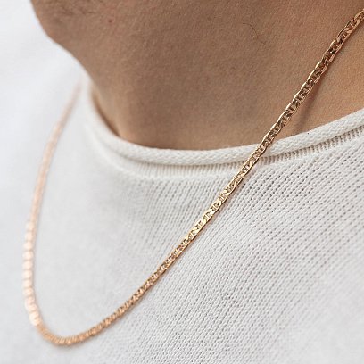 Золотий ланцюжок плетіння Барлі (3 мм) ц00055-3 №5