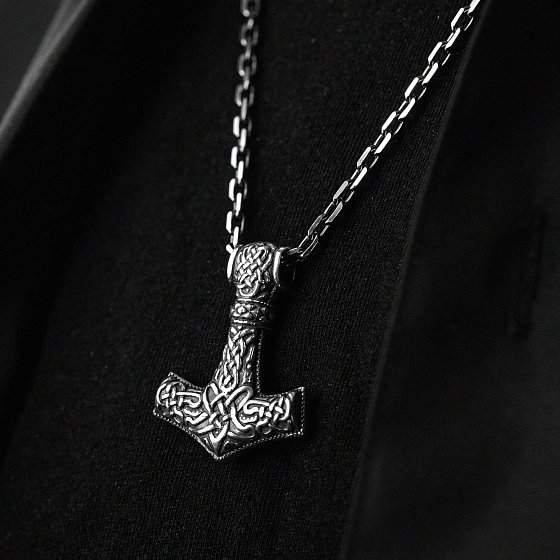 Серебряная цепочка (якорное плетение) чс10232 №4