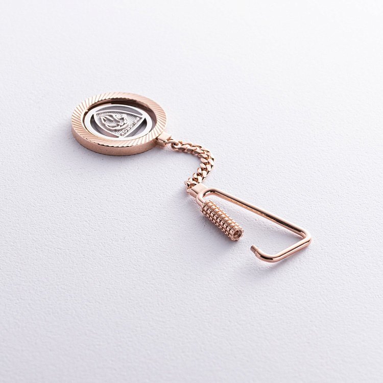 Золотой брелок "Peugeot - Пежо" бр00053 от ювелирного магазина Оникс - 1