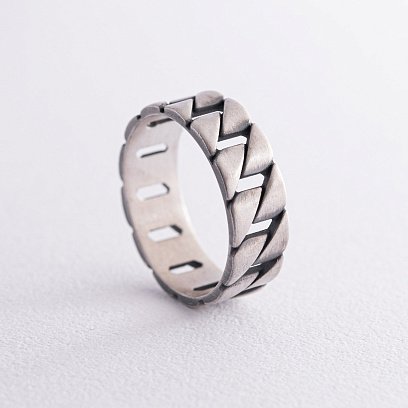 Серебряное кубинское кольцо 112713 №5