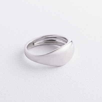 Срібна каблучка "Хвиля" 112839 №2
