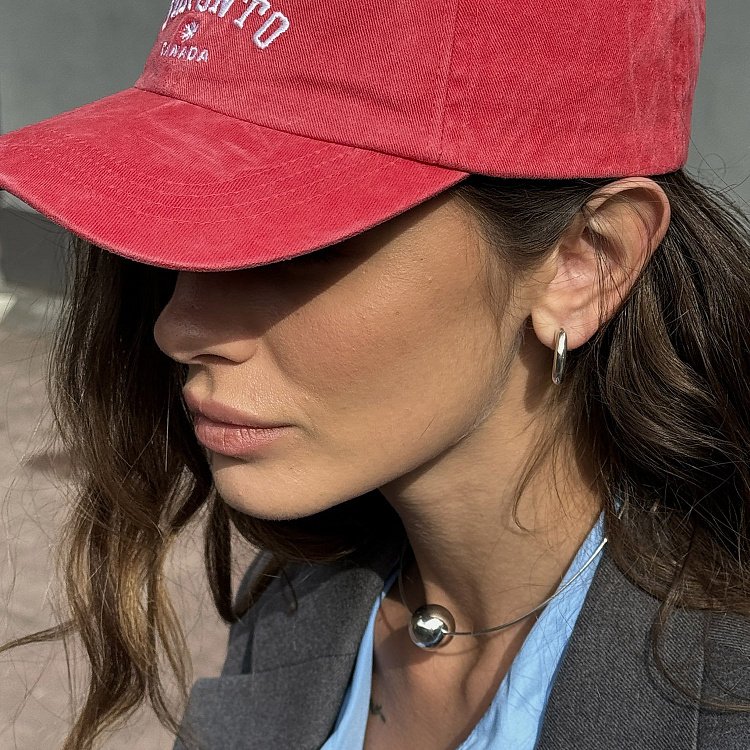 Серебряное колье с шариком 18056 от ювелирного магазина Оникс - 15