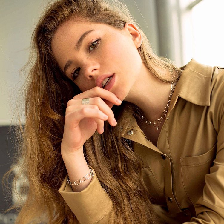 Серебряный браслет "Свобода" 141482 от ювелирного магазина Оникс - 7