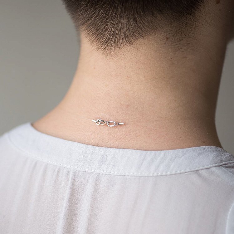 Камінчик на лісці (зелений кварц, 6 мм) 18528 від ювелірного магазину Онікс - 2