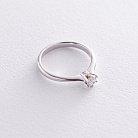 Помолвочное золотое кольцо с бриллиантом кб06297 от ювелирного магазина Оникс