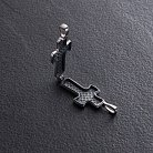Срібний хрест з розп'яттям 132258 от ювелирного магазина Оникс - 1