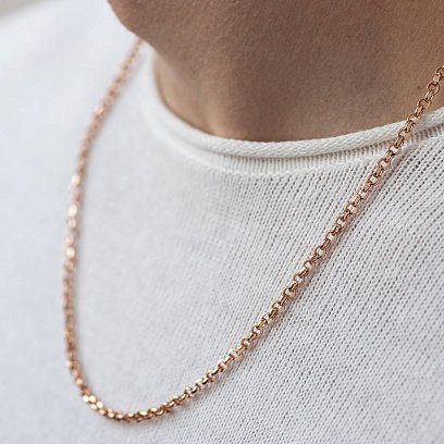 Золотая цепочка плетение Ролло (4 мм) ц00576-4 №4