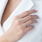 Помолвочное кольцо в красном золоте (бриллиант) кб0191ca от ювелирного магазина Оникс - 3
