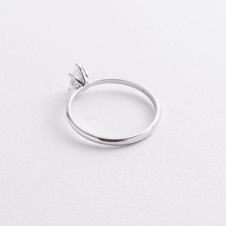 Помолвочное золотое кольцо с бриллиантом 245701121 от ювелирного магазина Оникс - 2