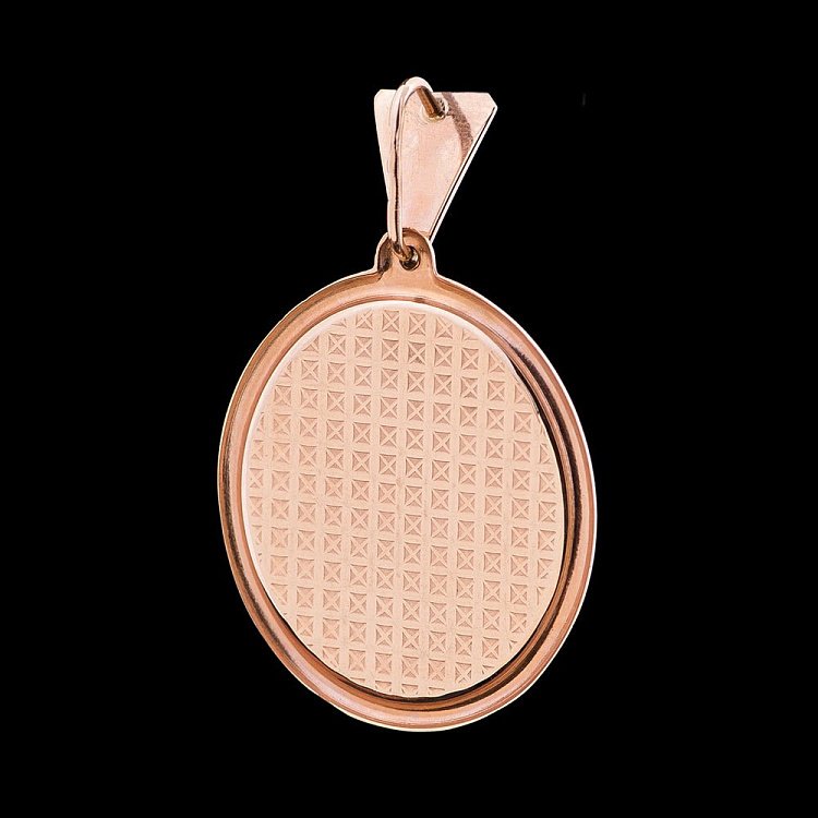 Золотая ладанка п00097 от ювелирного магазина Оникс - 1