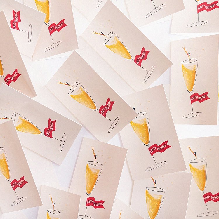 Открытка к Вашему подарку "Happy Birthday!" от ювелирного магазина Оникс - 1