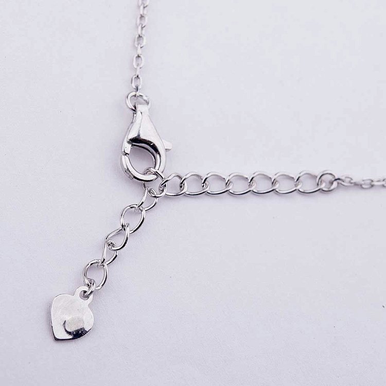 Серебряный браслет "Клевер" с перламутром 14945 от ювелирного магазина Оникс - 1