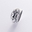 Серебряное кольцо "Тандем любви" 112702 от ювелирного магазина Оникс - 4