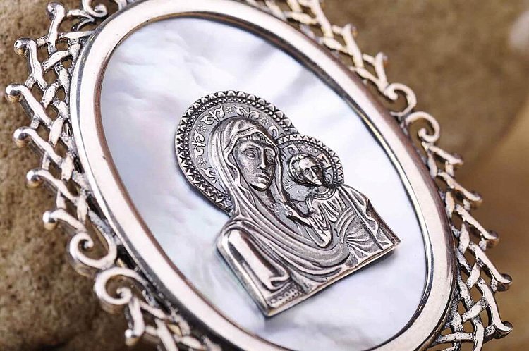 Іконка (перламутр) 23464 від ювелірного магазину Онікс - 3