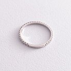 Золотое кольцо "Минимализм" с бриллиантами кб0366 от ювелирного магазина Оникс - 2